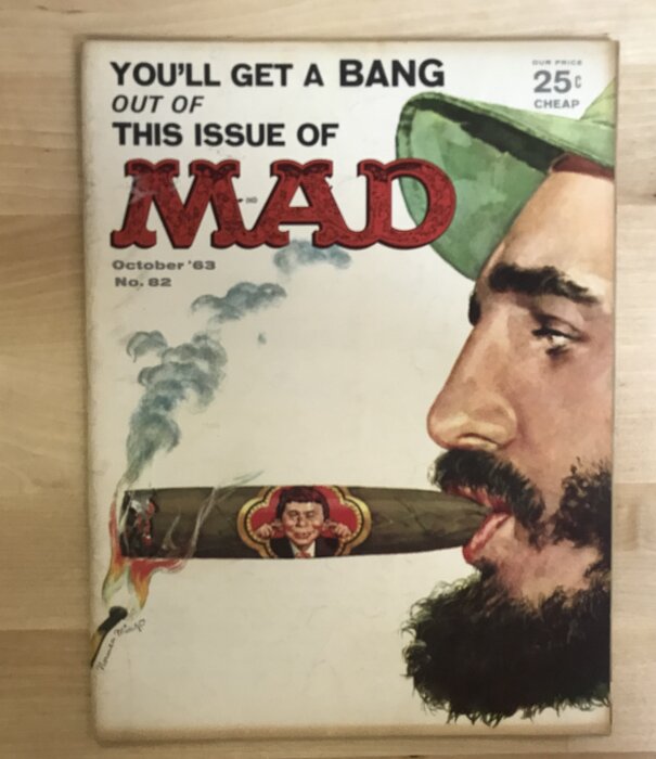 MAD - #082 October 1963 (Castro) - Magazine