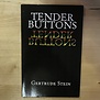 Gertrude Stein - Tender Buttons - Paperback (USED)