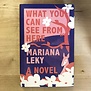 Mariana Leky - What You Can See From Here - Hardback (USED)