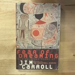 Jim Carroll - Fear Of Dreaming - Paperback (USED)