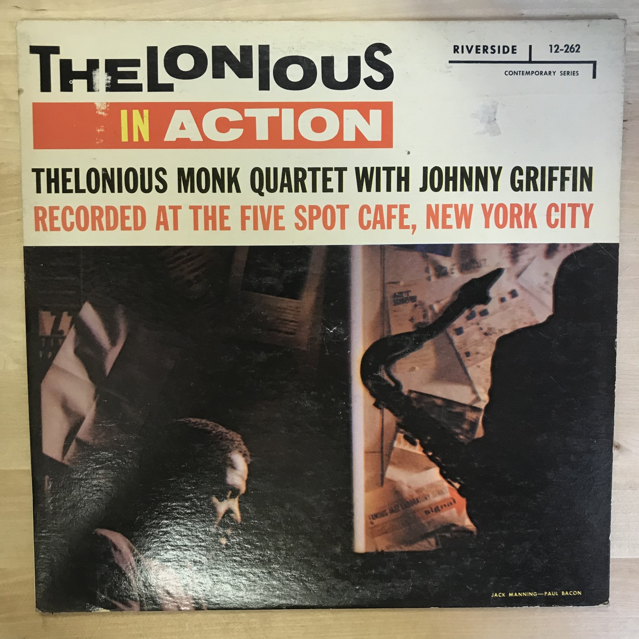 Thelonious Monk - Thelonious In Action - RLP12 262 - Vinyl LP
