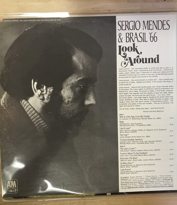 Sergio Mendes & Brasil ‘66 - Look Around - SP4137 - Vinyl LP (USED)