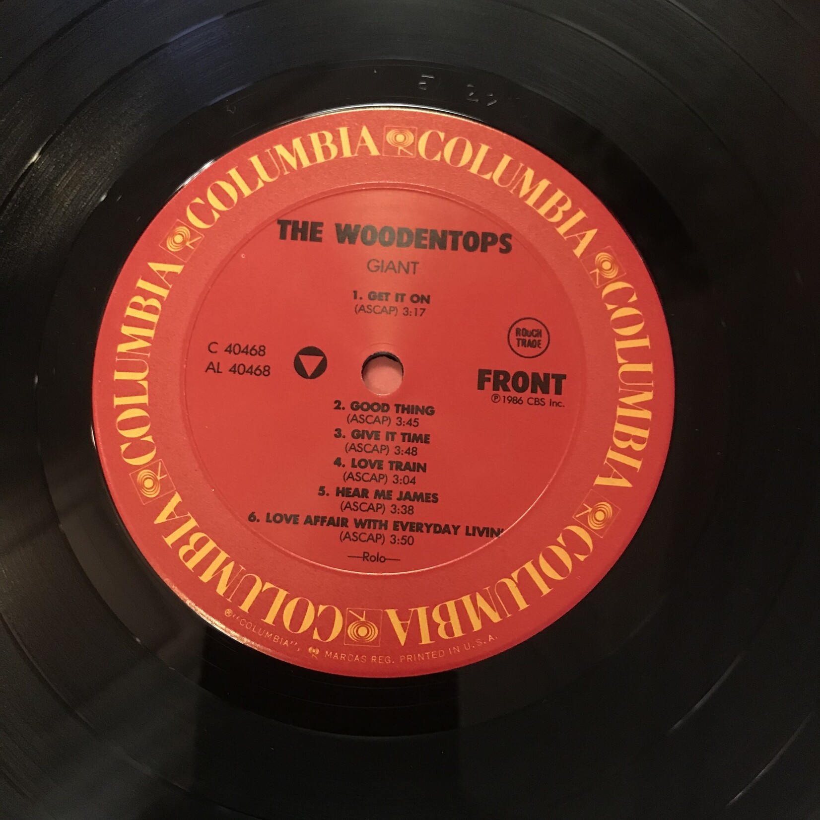 Woodentops - Giant - BFC40468 - Vinyl LP (USED)