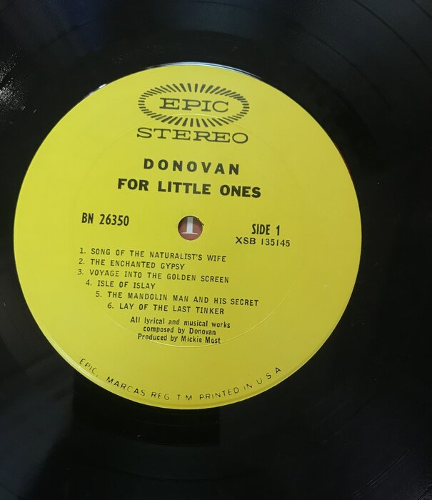 Donovan - For Little Ones - BN 26350 - Vinyl LP (USED)