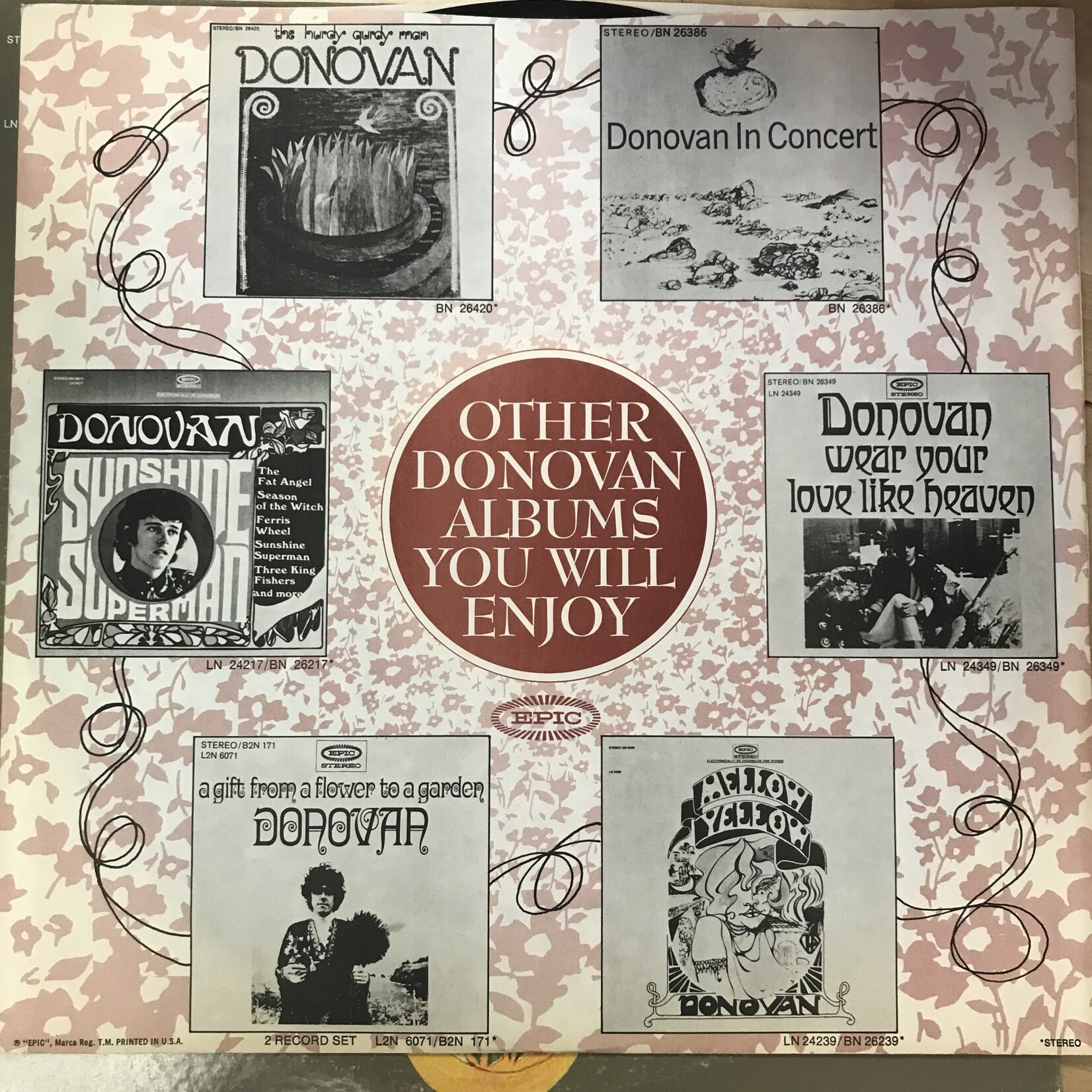 Donovan - For Little Ones - BN 26350 - Vinyl LP (USED)