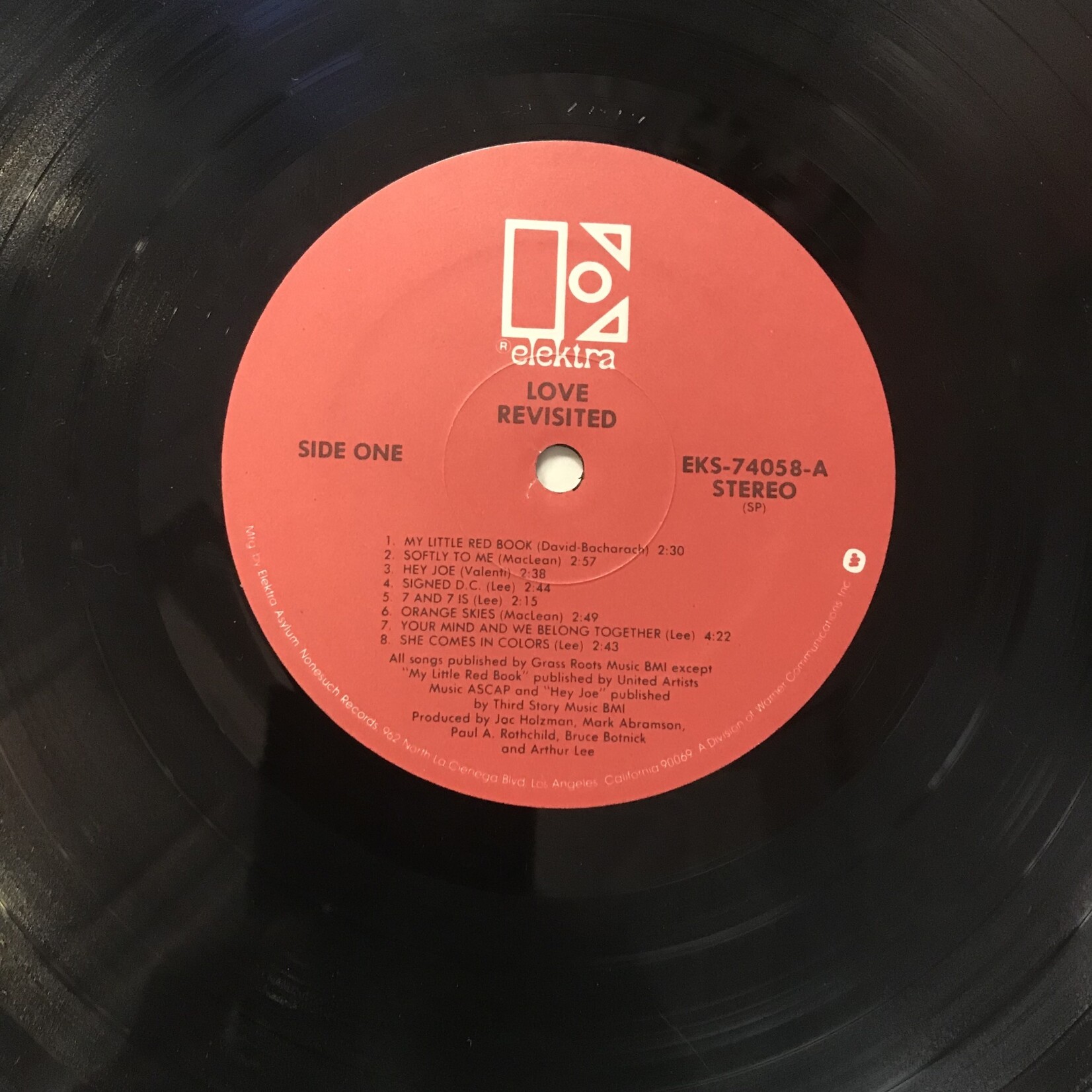 Love - Revisited (1979 RE) - EKS 74058 - Vinyl LP (USED)