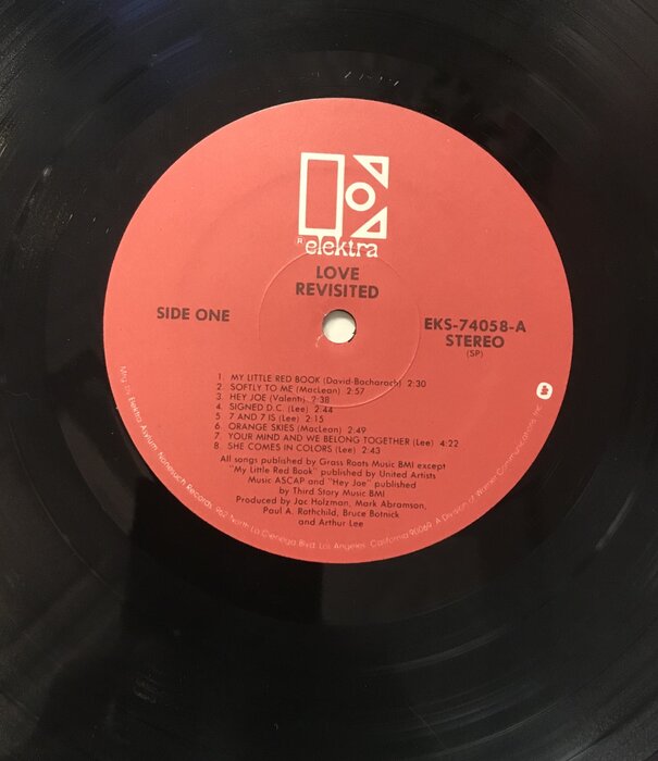 Love - Revisited (1979 RE) - EKS 74058 - Vinyl LP (USED)
