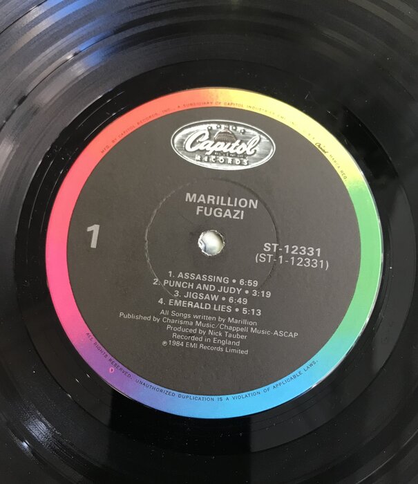 Marillion - Fugazi - ST 12331 - Vinyl LP (USED)