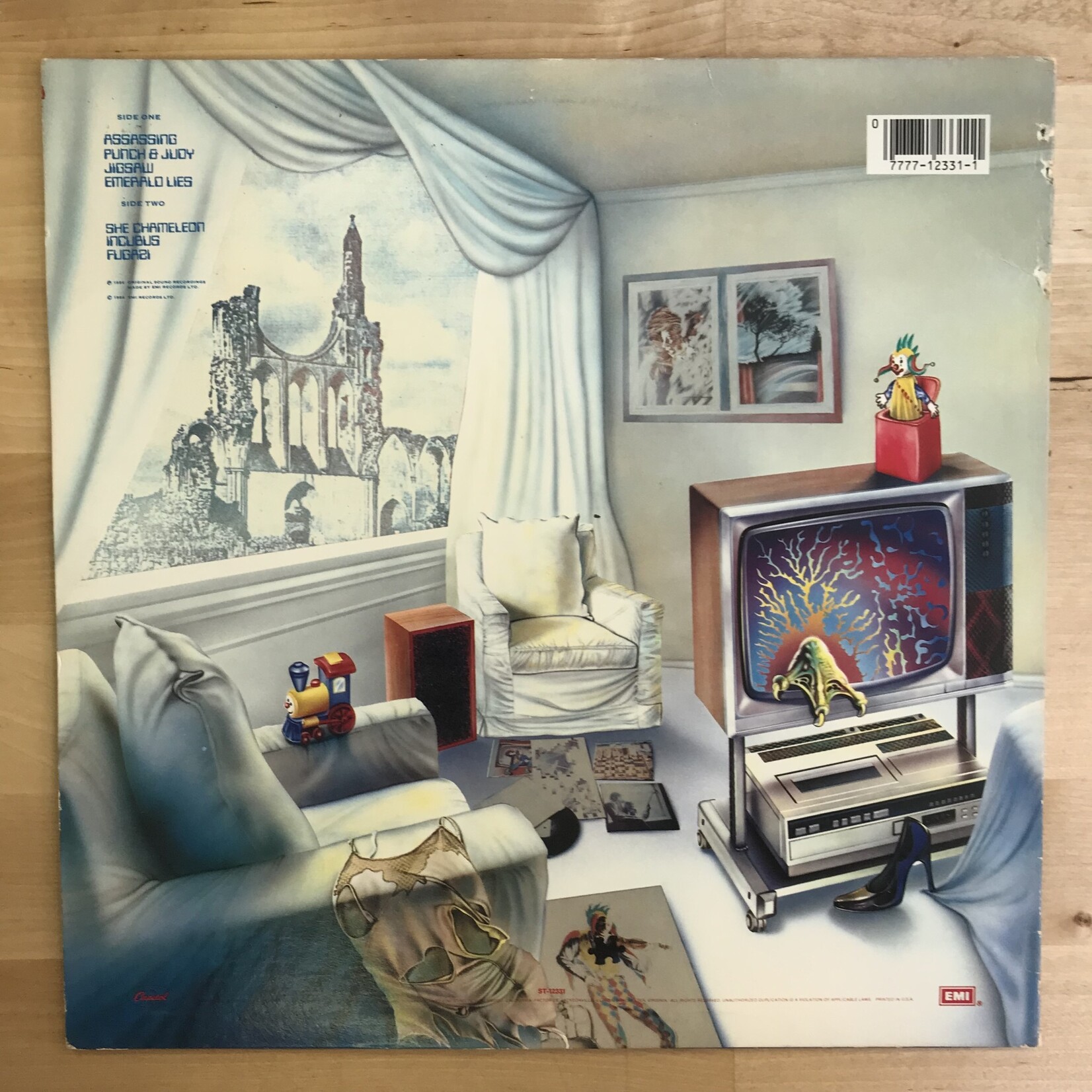 Marillion - Fugazi - ST 12331 - Vinyl LP (USED)