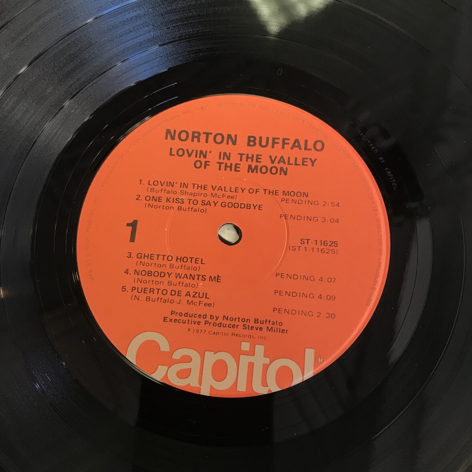 Norton Buffalo - Lovin’ In The Valley Of The Moon - ST1 1625 - Vinyl LP (USED)