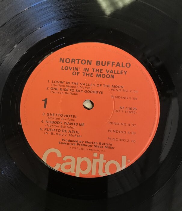 Norton Buffalo - Lovin’ In The Valley Of The Moon - ST1 1625 - Vinyl LP (USED)