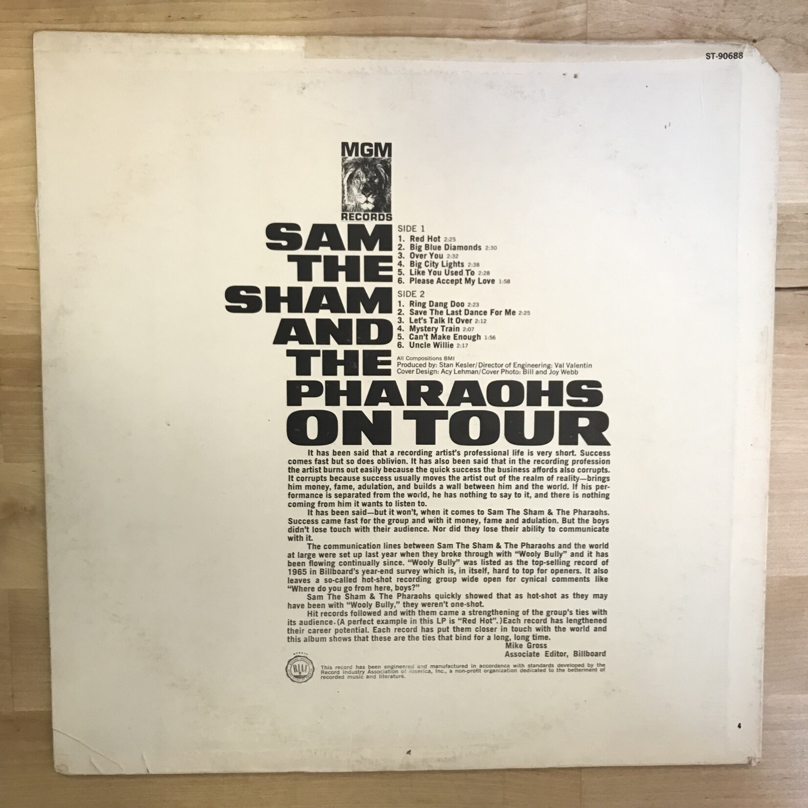 Sam The Sham And The Pharoahs - SE 4347 - Vinyl LP (USED)