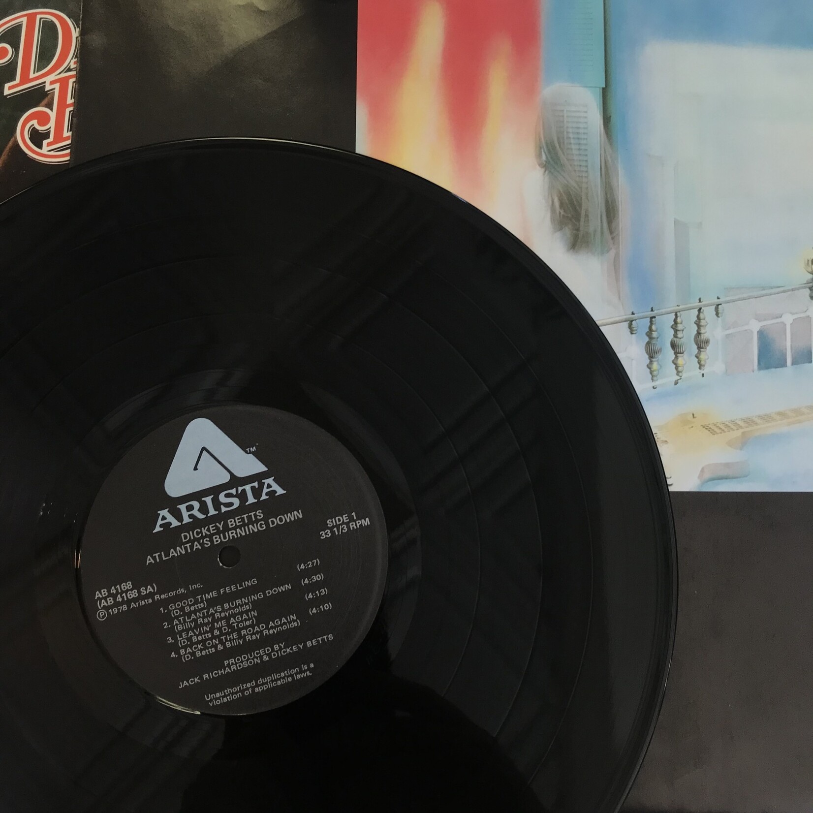 Dickie Betts - Atlanta’s Burning Down - AB 4168 - Vinyl LP (USED)