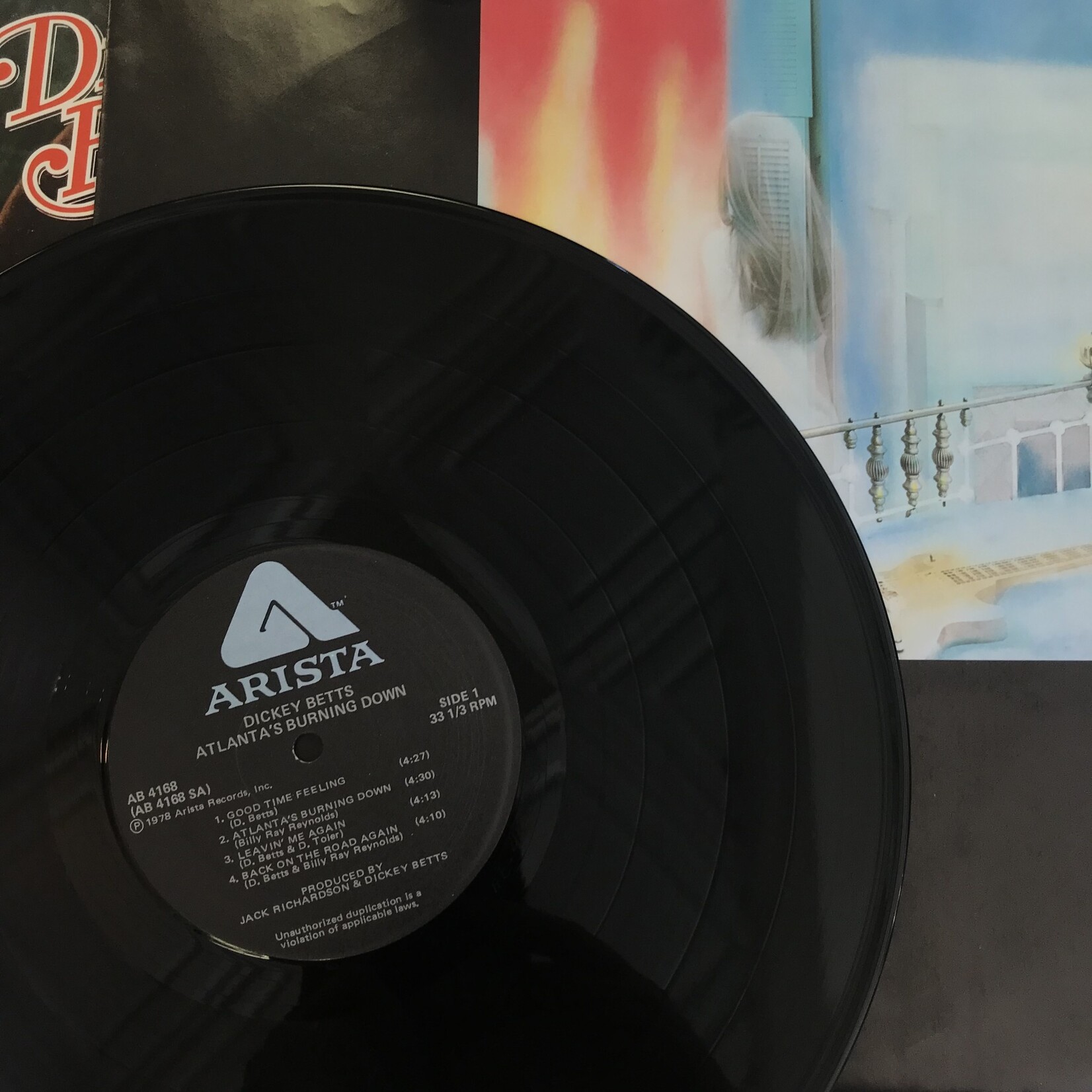 Dickie Betts - Atlanta’s Burning Down - AB 4168 - Vinyl LP (USED)