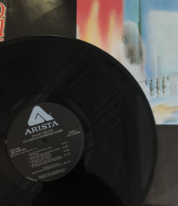 Dickie Betts - Atlanta’s Burning Down - AB 4168 - Vinyl LP (USED)