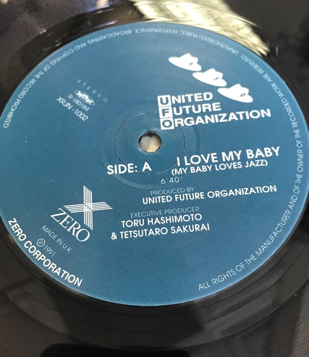 United Future Organization - I Love My Baby, My Baby Loves Jazz - XRJN1002 - Vinyl 12-Inch Single (USED)