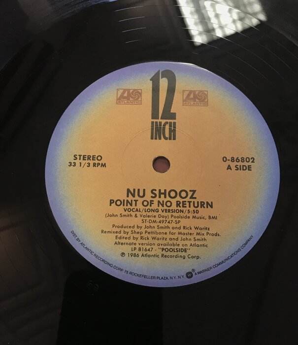 Nu Shooz - Point Of No Return - 0 86802 - Vinyl 12-Inch Single (USED)
