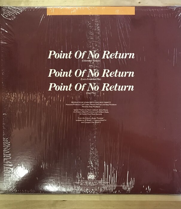 Nu Shooz - Point Of No Return - 0 86802 - Vinyl 12-Inch Single (USED)