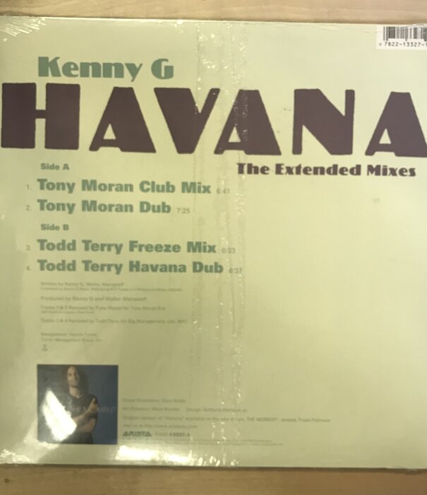 Kenny G - Havana (SEALED) - 07822 13327 - Vinyl 12-Inch Single (USED)