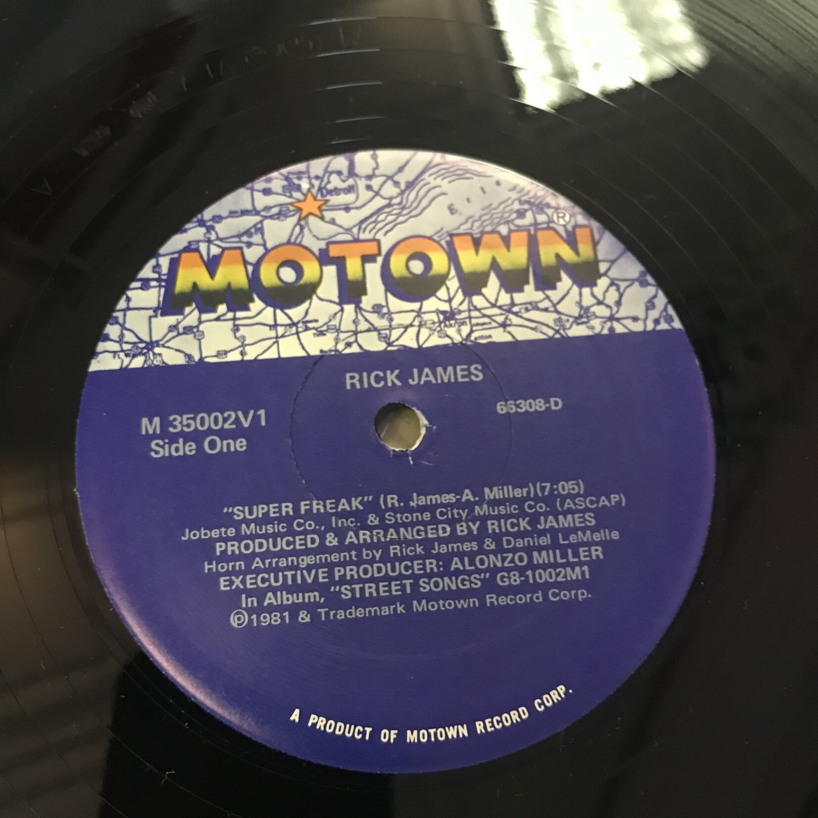 Rick James - Super Freak - M 35002V1 - Vinyl 12-Inch Single (USED)