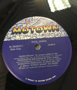 Rick James - Super Freak - M 35002V1 - Vinyl 12-Inch Single (USED)