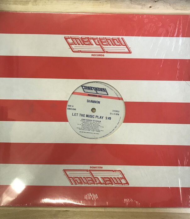 Shannon - Let The Music Play - EMDS6540 - Vinyl 12-Inch Single (USED)