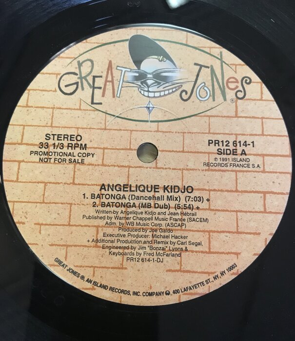 Angelique Kidjo - Batonga - PR12 614 - Vinyl 12-Inch Single (USED)