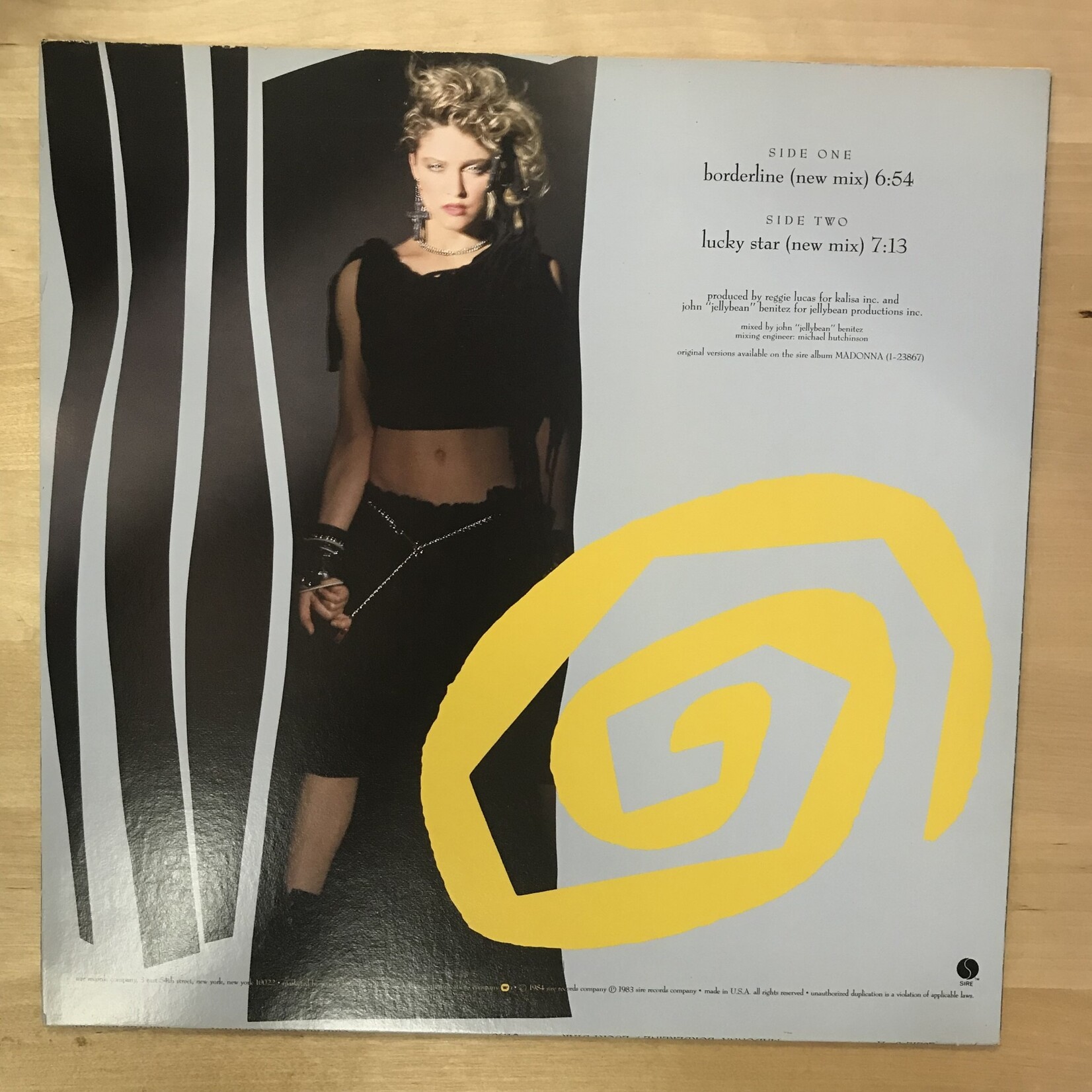 Madonna - Borderline / Lucky Star - 20212 - Vinyl 12-Inch Single (USED)