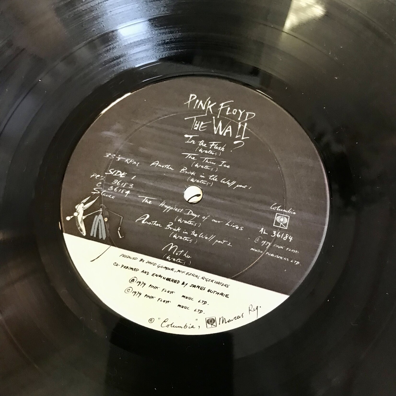 Pink Floyd - The Wall (1982 RE) - PC2 36184 - Vinyl LP (USED)