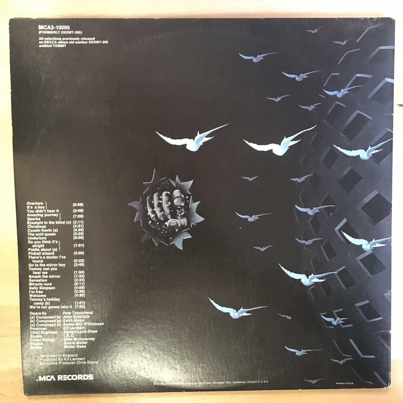 Who - Tommy - MCA2 10005 - Vinyl LP (USED)