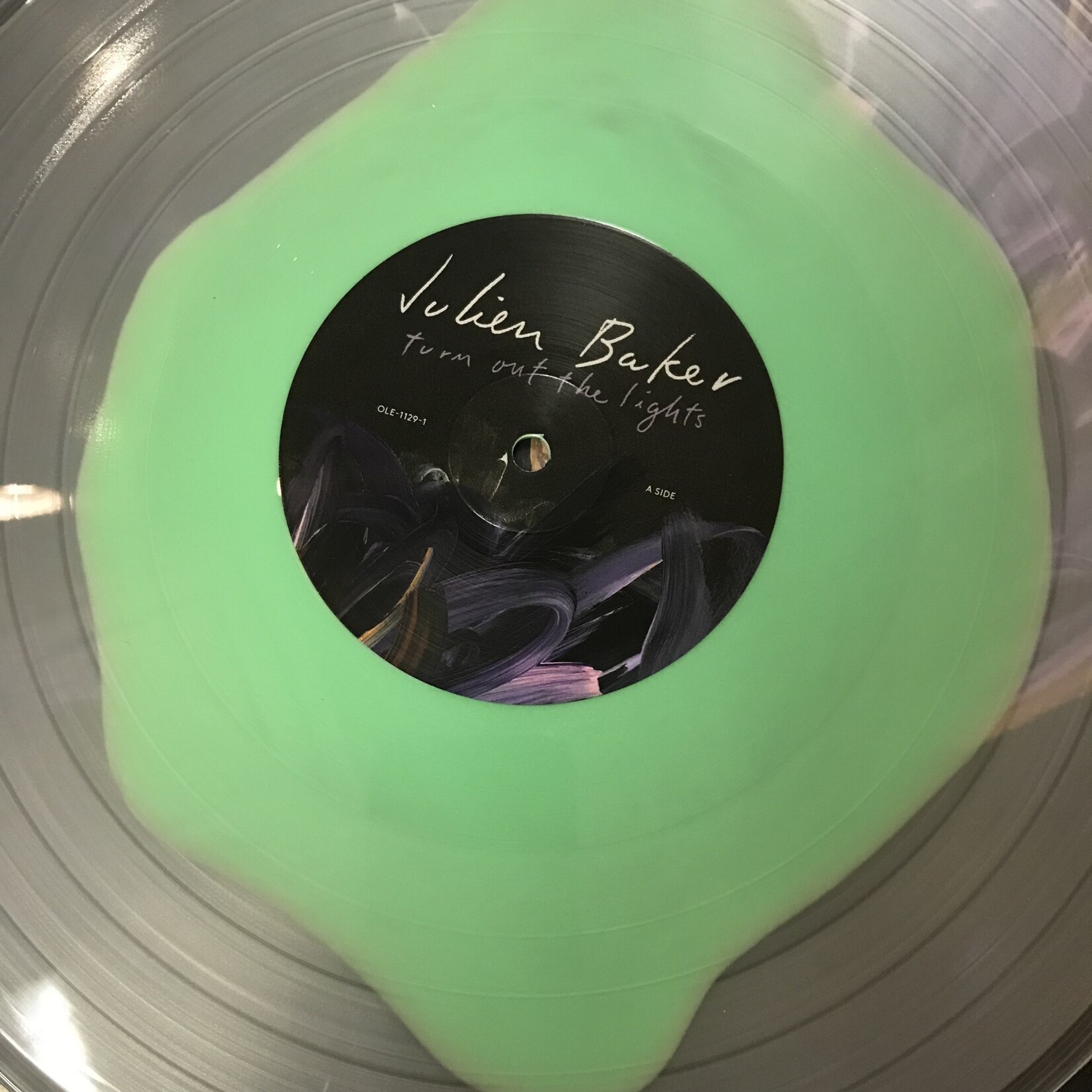 Julien Baker - Turn Out The Lights (GREEN BLOB) - OLE 1129 1 - Vinyl LP (USED)