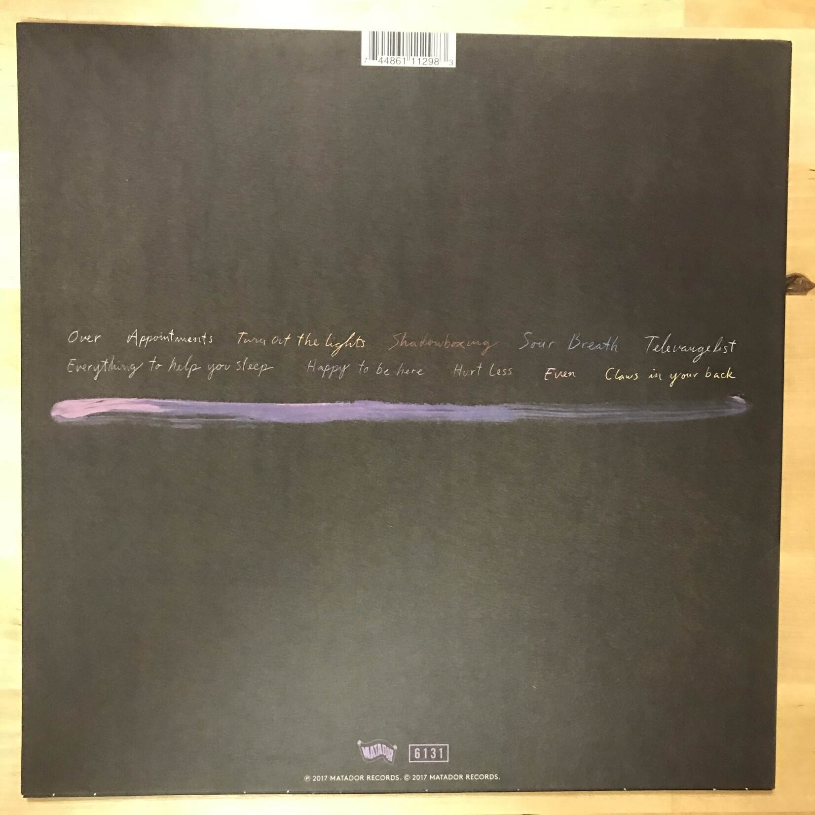 Julien Baker - Turn Out The Lights (GREEN BLOB) - OLE 1129 1 - Vinyl LP (USED)