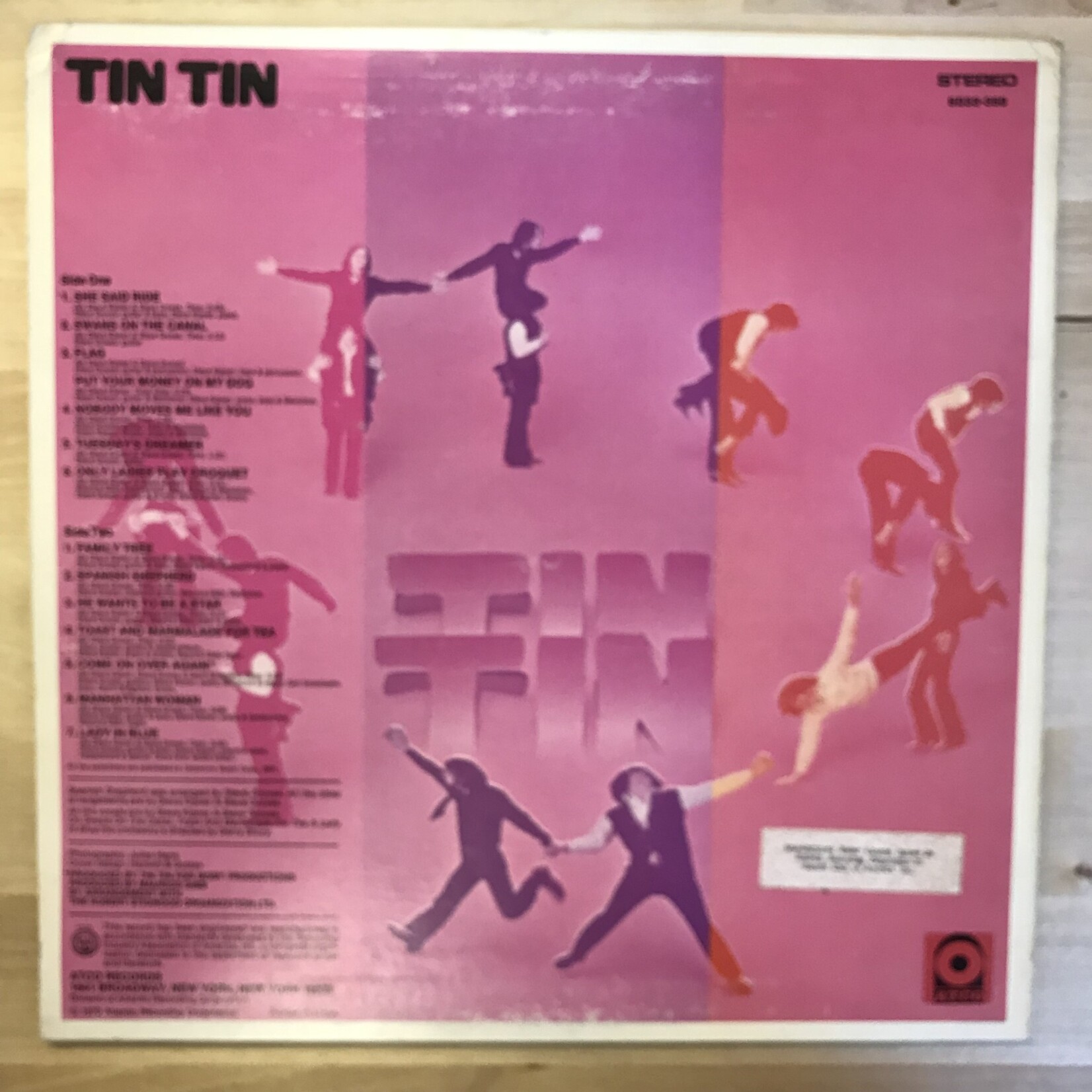 Tin Tin - Tin Tin - SD33 350 - Vinyl LP (USED)