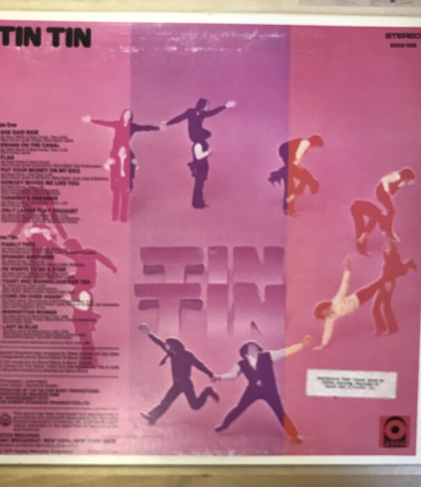 Tin Tin - Tin Tin - SD33 350 - Vinyl LP (USED)