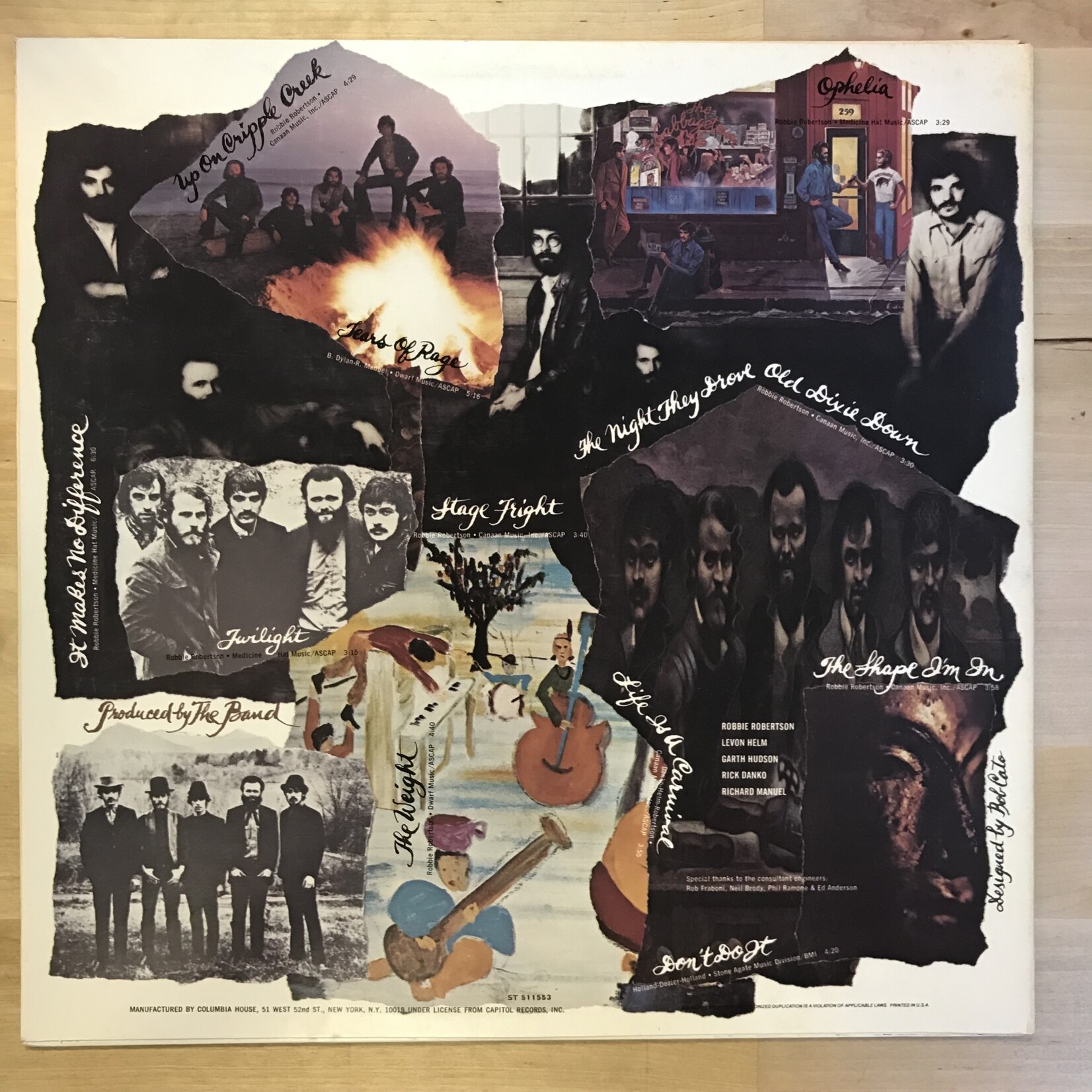 Band - The Best Of The Band - ST 511553 - Vinyl LP (USED)