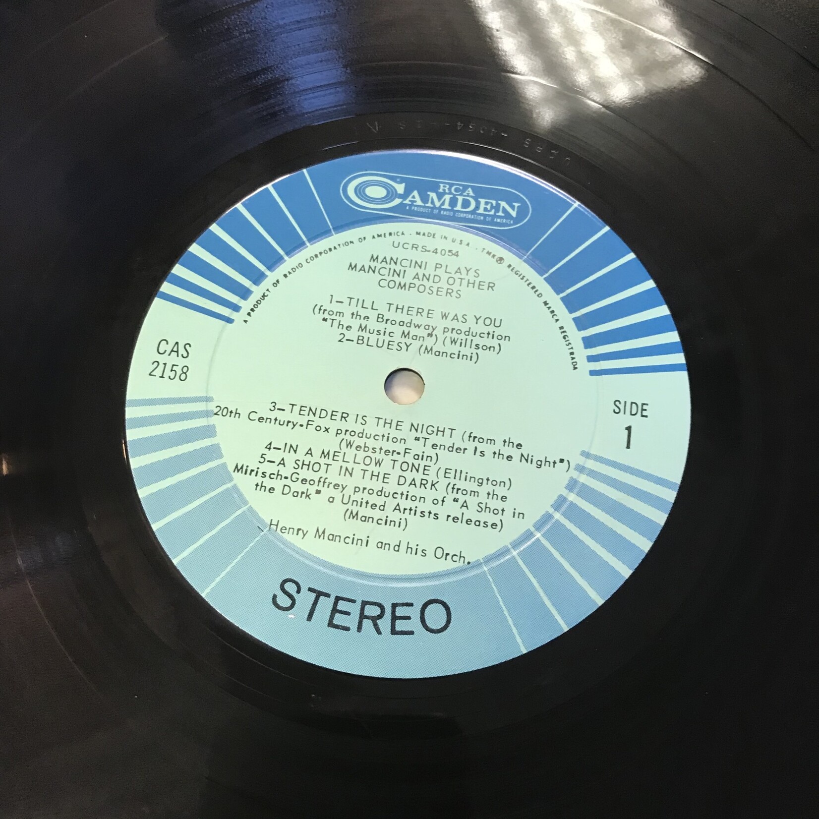 Henry Mancini - Mancini Plays Mancini - CAS2158 - Vinyl LP (USED)