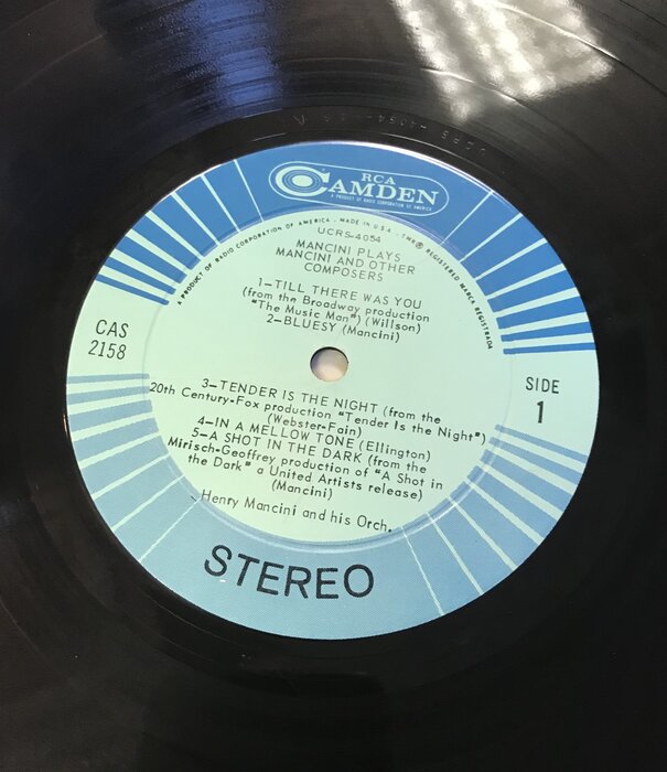 Henry Mancini - Mancini Plays Mancini - CAS2158 - Vinyl LP (USED)