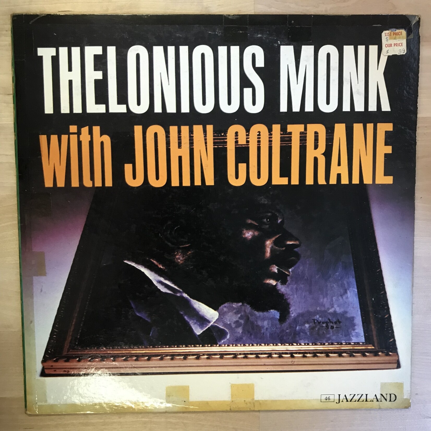 Thelonious Monk - With John Coltrane - JLP46 - Vinyl LP (USED)