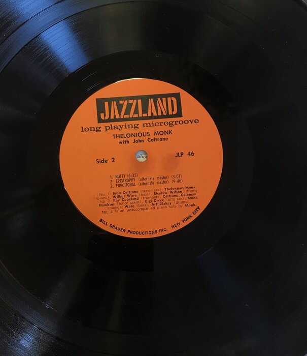 Thelonious Monk - With John Coltrane - JLP46 - Vinyl LP (USED)