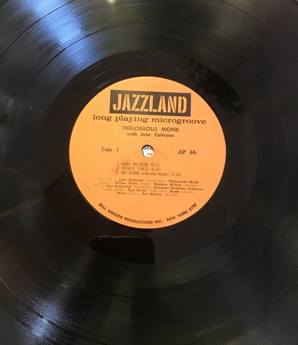 Thelonious Monk - With John Coltrane - JLP46 - Vinyl LP (USED)