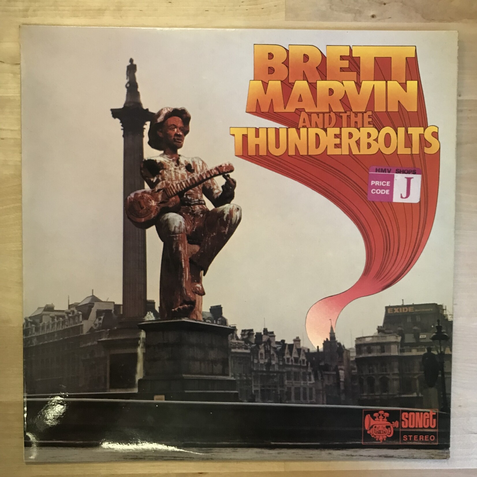 Brett Marvin & The Thunderbolts - Brett Marvin & The Thunderbolts - SNTF 616 - Vinyl LP (USED)