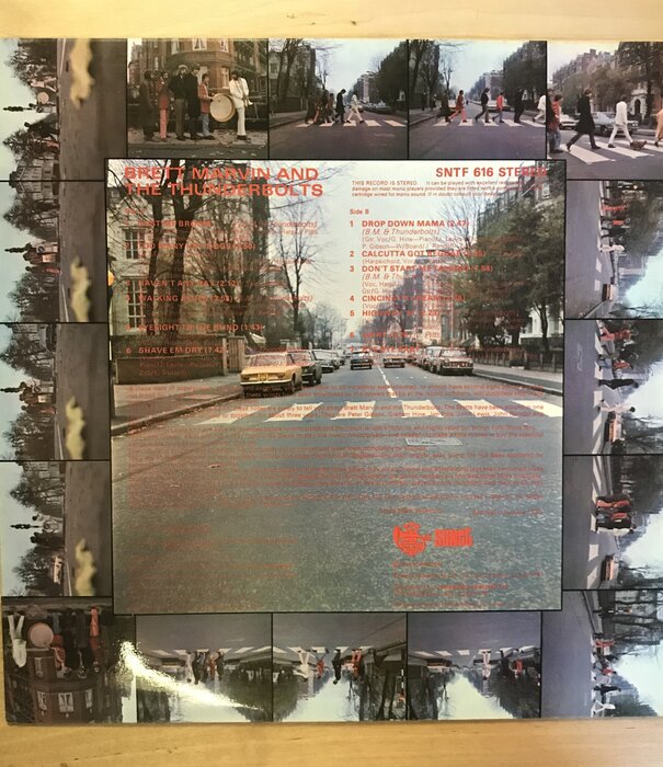 Brett Marvin & The Thunderbolts - Brett Marvin & The Thunderbolts - SNTF 616 - Vinyl LP (USED)