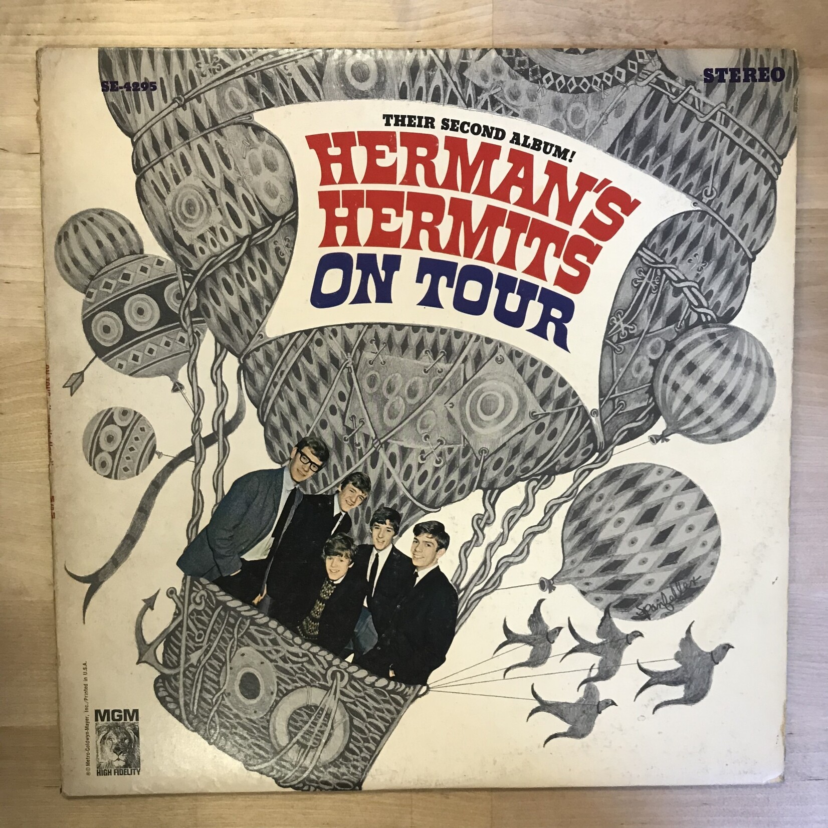 Herman’s Hermits - (Their Second Album) On Tour - SE4295 - Vinyl LP (USED)