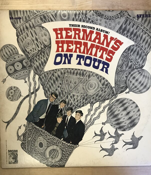 Herman’s Hermits - (Their Second Album) On Tour - SE4295 - Vinyl LP (USED)