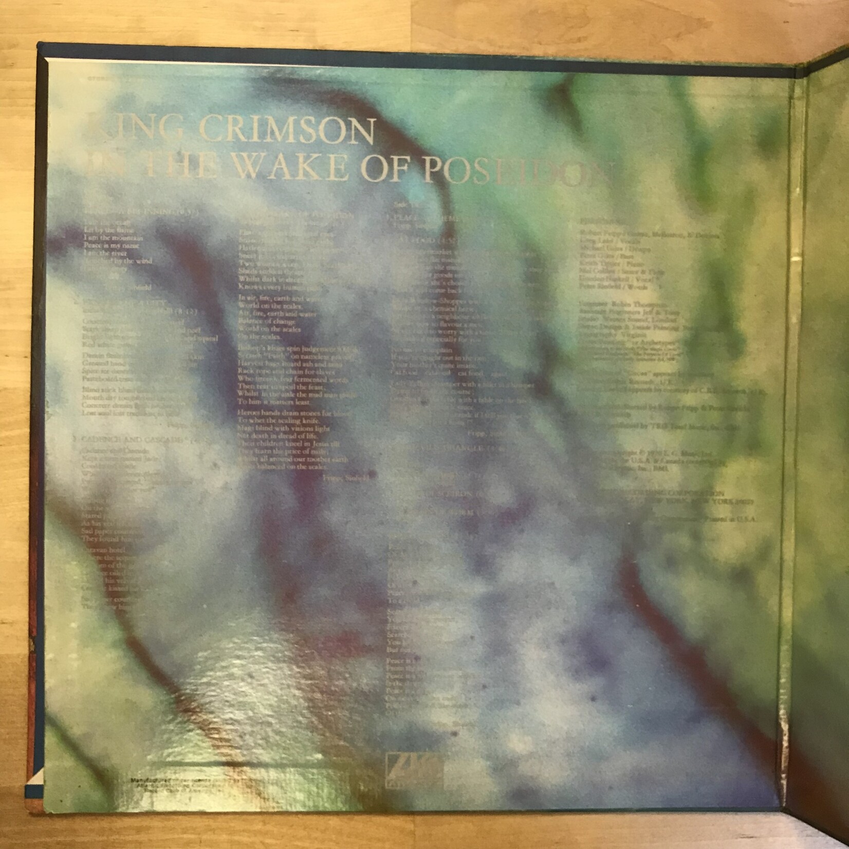 King Crimson - In The Wake Of Poseidon (Monarch) - SD 8266 - Vinyl LP (USED)