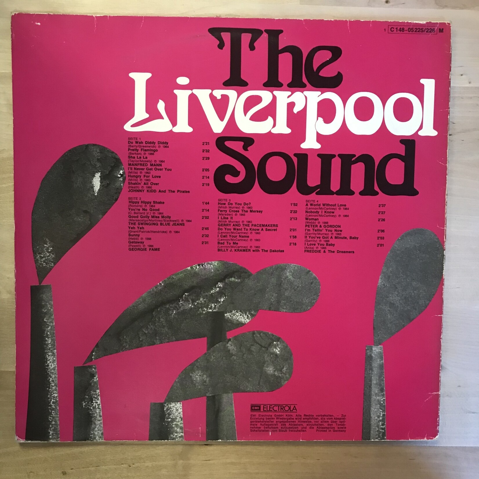 Various Artists - The Liverpool Sound - 1C 148-05 225/226 M - Vinyl LP (USED - GERMANY)