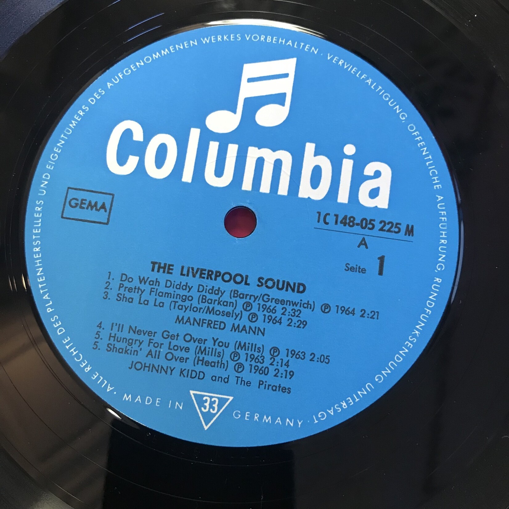 Various Artists - The Liverpool Sound - 1C 148-05 225/226 M - Vinyl LP (USED - GERMANY)