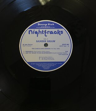 Sandie Shaw - The Janice Long Session - SFNT002 - Vinyl EP (USED)