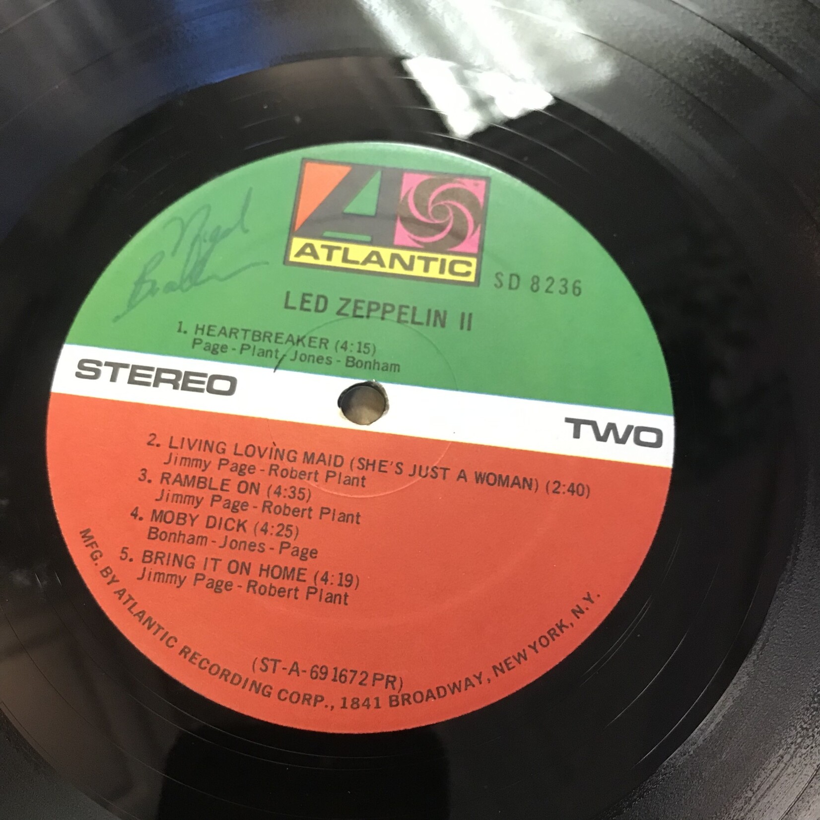 Led Zeppelin - Led Zepellin II - SD8236 - Vinyl LP (USED)