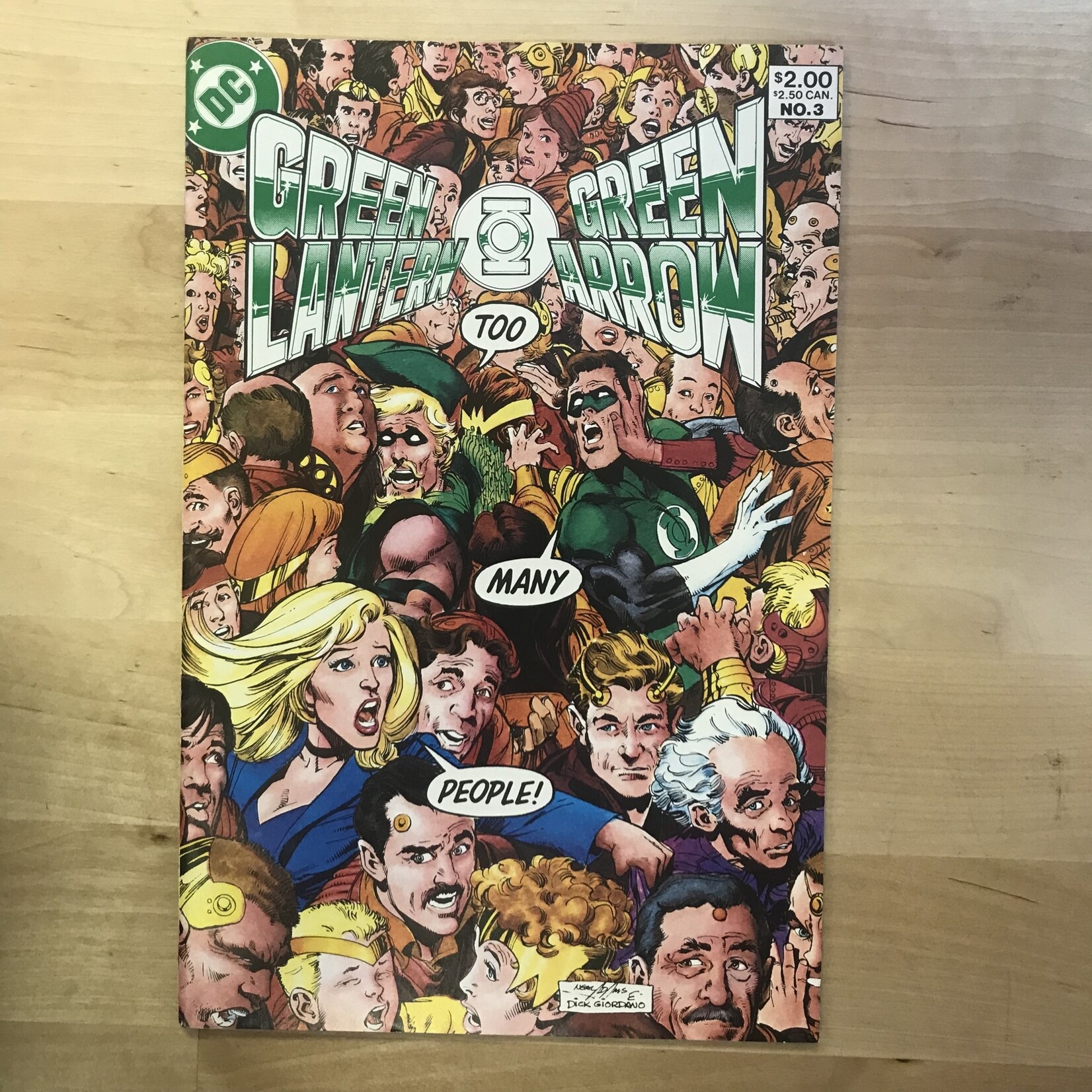 Geen Lantern / Green Arrow - #03 December 1983 - Comic Book